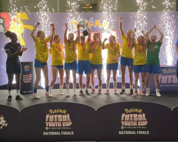 Victory for Sala Fustal under 16s girls team