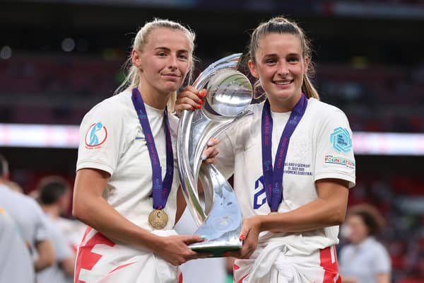 Man City's Chloe Kelly and United's Ella Toone will be two key players for the Lionesses 