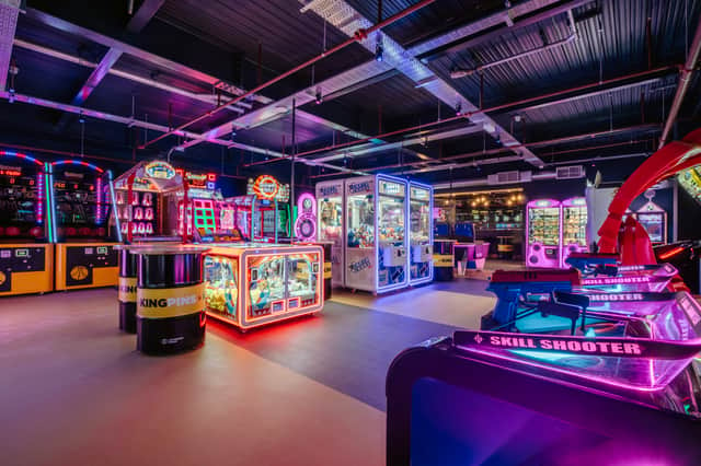There's plenty of arcade games to get stuck into at King Pins 