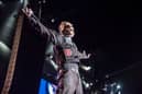 Corey Taylor from Slipknot performs at 2015 Rock in Rio on September 25, 2015 in Rio de Janeiro, Brazil. (Photo by Raphael Dias/Getty Images)