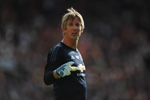 Edwin van der Sar wrote a message as he continues his recovery (Image: Getty Images)