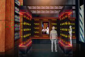 A CGI of the new Nerf experience opening in Manchester this summer. Photo: Nerf AX