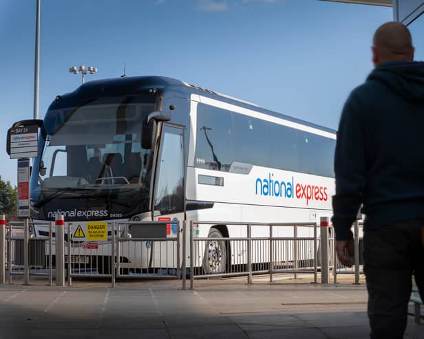National Express are providing free travel to people returning from Greece on repatriation flights