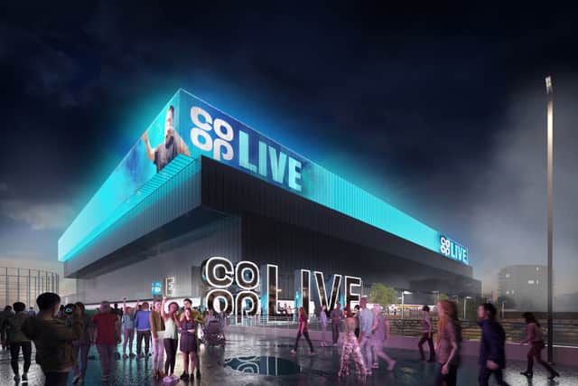 This is what the new Coop Live arena will look like. Credit: Coop Live