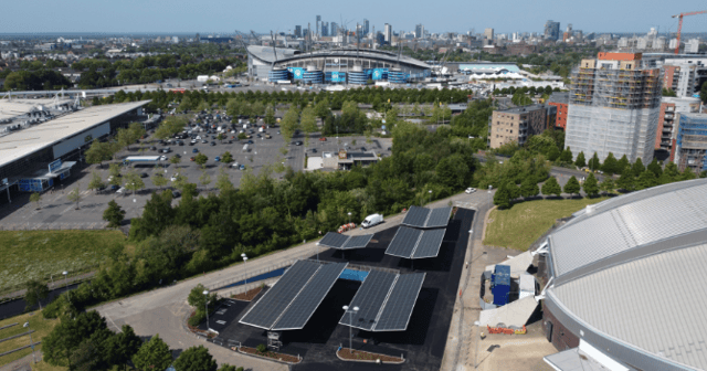 Manchester City Council are installing solar panels