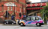 The Chaos Karts logo has been flying around Manchester (Photo: INhouse images) 