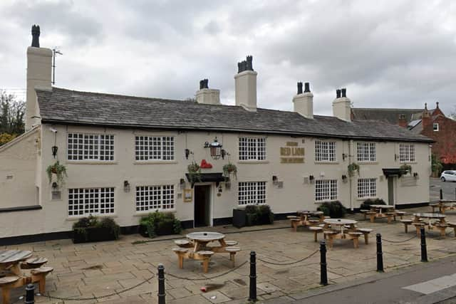 The Red Lion in Withington. 