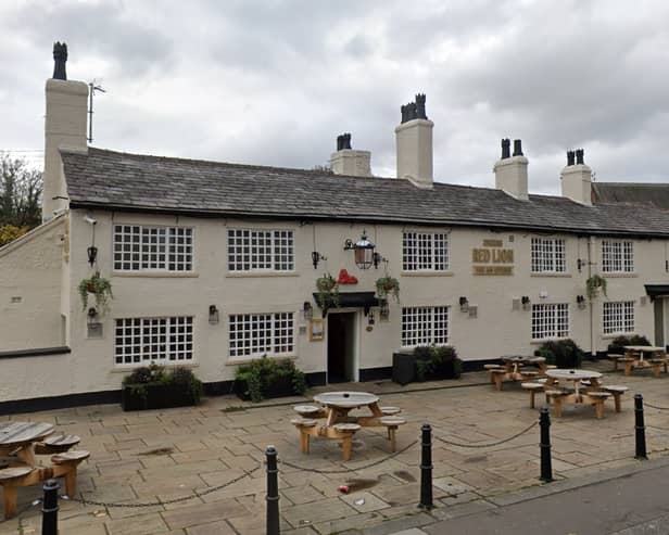 The Red Lion in Withington. 
