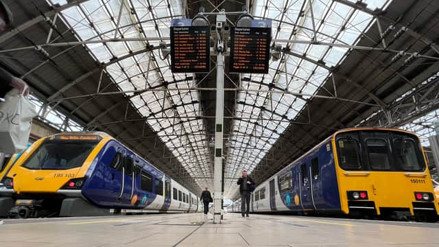 The Manchester Piccadilly to London Euston has been blocked by damage caused by Storm Pia.