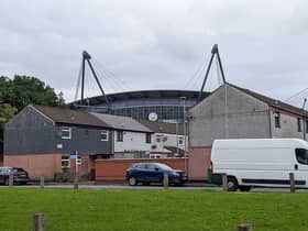 The Grey Mare Lane estate in the shadow of Man City's Etihad Stadium