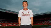 Roy Keane in Man United's new third kit (Photo: Adidas) 