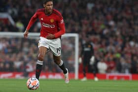 Manchester United defender Raphael Varane is being lined up as one of Saudi Arabia’s next high-profile signings this summer (Pic: Getty) 