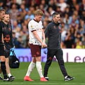 Pep Guardiola has revealed Kevin De Bruyne could be out for a few months with a hamstring injury.