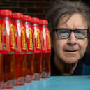 Garry Johnson is addicted to Lucozade and drinks 8 bottles of the bright orange drink a day. 