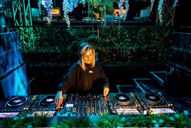 DJ Libby Nolan will be playing at Emirates Old Trafford again next month