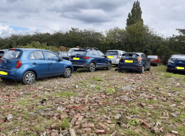 Cheshire Police investigated a car park near Manchester Airport (Photo: Cheshire Police) 