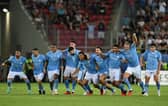 Manchester City take on Newcastle in their second Premier League match of the season. (Getty Images)