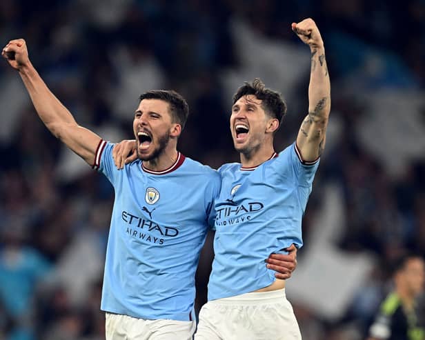 Pep Guardiola said Ruben Dias is a doubt to face Newcastle, while John Stones and Bernardo Silva are definitely out.