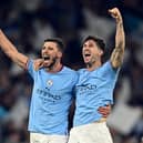 Pep Guardiola said Ruben Dias is a doubt to face Newcastle, while John Stones and Bernardo Silva are definitely out.