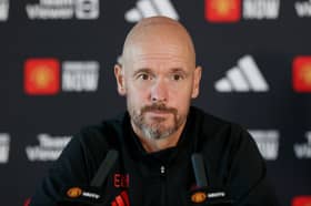 Man Utd boss Erik ten Hag. 