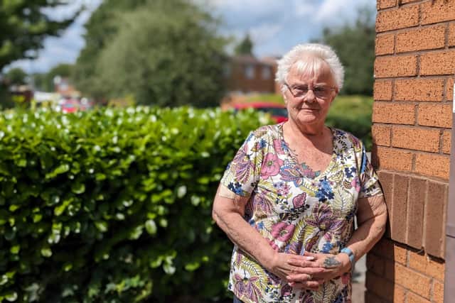 Former Ardwick councillor Mavis Smitheman. Coverdale & Newback Community Grocer, Ardwick. Credit: LDRS.
