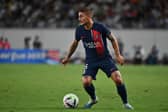 Marco Verratti in action for PSG 