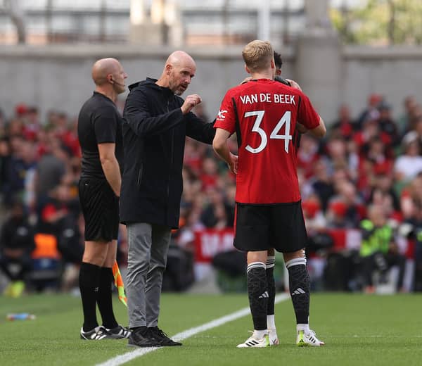 Erik ten Hag left Donny van de Beek out of his Man Utd squad to face Tottenham 
