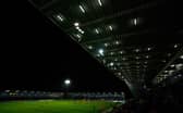 A general view of the stadium during the Aviva Premiership match between Sale Sharks and London Wasps at the AJ Bell Stadium on September 20, 2013 in Salford, England. (Photo by Paul Thomas/Getty Images)