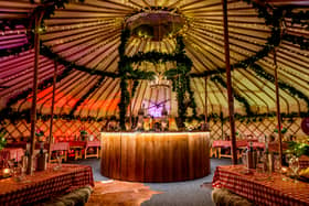 Visit  a magical yurt this Christmas