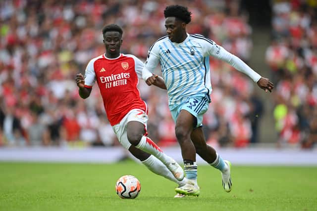 Ola Aina is a doubt for Nottingham Forest ahead of the clash with Manchester United.