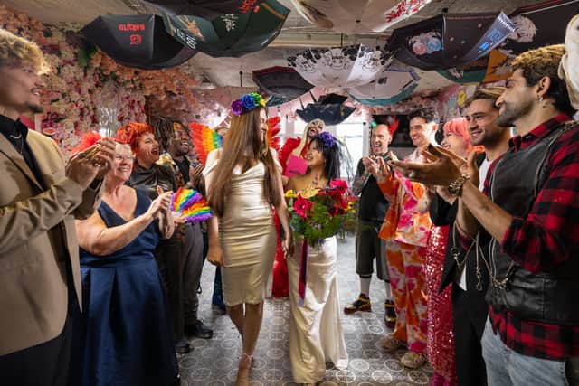 Afflecks in Manchester’s Northern Quarter has been granted a marriage licence and is now taking booking for summer 2024 weddings. The Animaid cafe (pictured) is one of the building locations offering weddings. Credit: Phil Tragen Photo