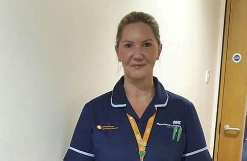 NHS nurse Kelly Foster, who failed her GCSEs