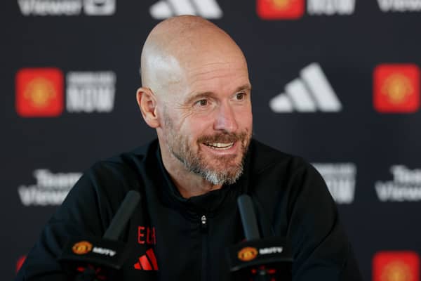 Manchester United manager Erik ten Hag. 