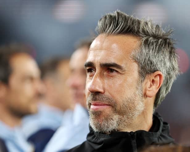 Jorge Vilda is seen prior to the FIFA Women’s World Cup Australia & New Zealand 2023 Final match between Spain and England at Stadium Australia on August 20, 2023 in Sydney, Australia.