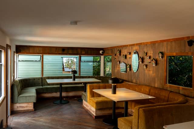 Diecast is is launching its new Rum Caravans beer garden and it features refurbished vintage holiday homes that you and your friends can rent out. Credit: Diecast