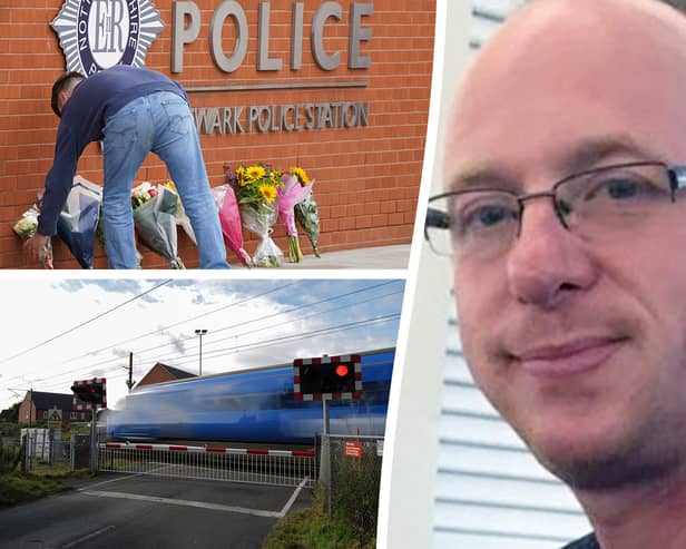 Sergeant Graham Saville, 46, was struck last Thursday (August 24) and passed away with his family at his bedside five days later.
