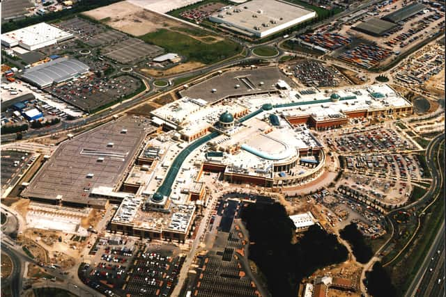 Trafford Centre in 1998 