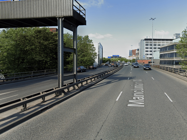 Mancunian Way in Manchester