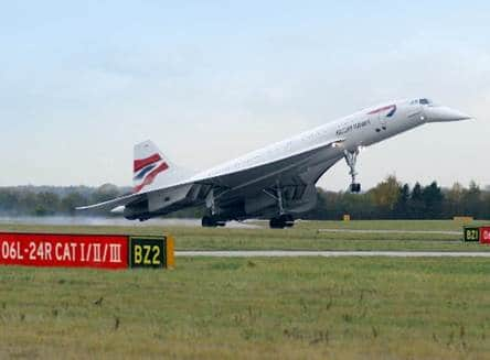 Concorde last flew commercially in 2003