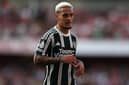 Antony played in Manchester United's defeat at Arsenal on Saturday