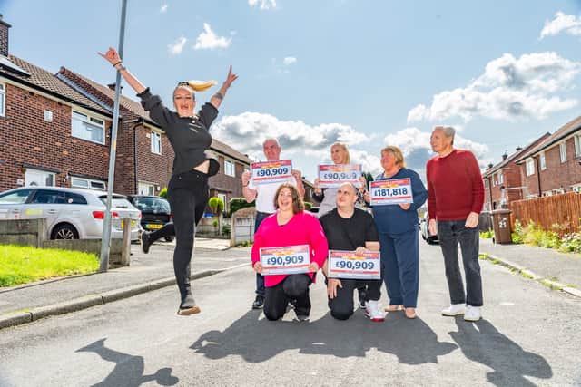 The Hyde neighbours celebrate their big £1million lottery win 