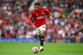 Jadon Sancho is the Man Utd talking topic right now (Image: Getty Images) 