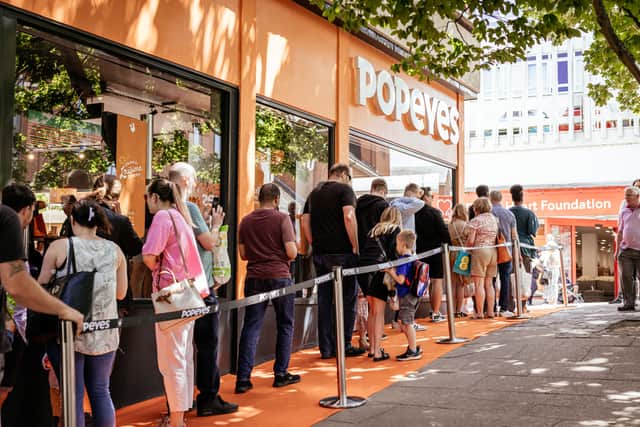 Popeyes Manchester is set to open next month. Credit: Popeyes