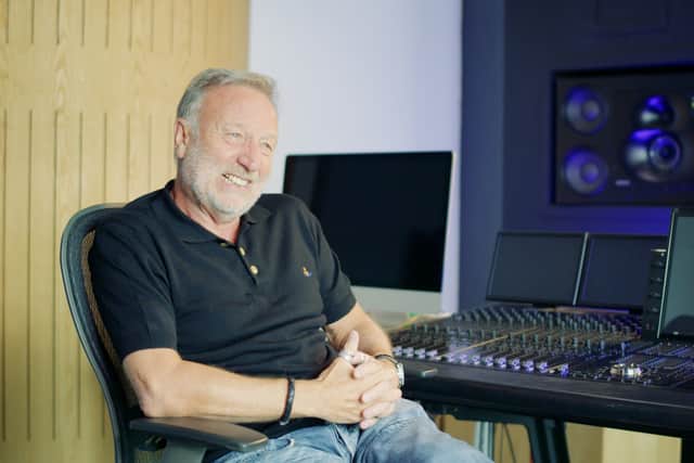 Echo Salford is a new immersive AR trail that explores the cultural history of Salford and features several famous faces, such as Peter Hook. Credit: Echo Salford