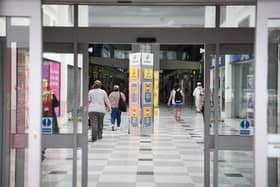 Through the doors of Stretford Mall