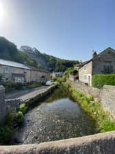 The village of Castleton can be reached on one of the walks