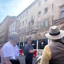 We went on a tour of Manchester’s most controversial developments and at risk buildings with SAVE Britain’s Heritage. 