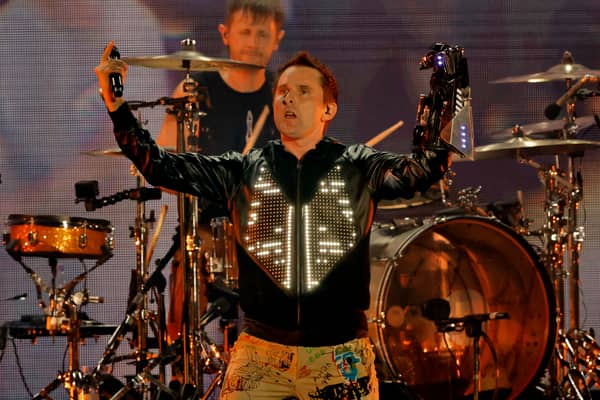  Matthew Bellamy of Muse performs onstage at the 2023 iHeartRadio ALTer EGO Presented by Capital One at The Kia Forum on January 14, 2023 in Inglewood, California. (Photo by Kevin Winter/Getty Images for iHeartRadio)