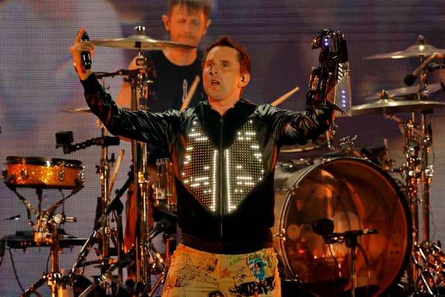  Matthew Bellamy of Muse performs onstage at the 2023 iHeartRadio ALTer EGO Presented by Capital One at The Kia Forum on January 14, 2023 in Inglewood, California. (Photo by Kevin Winter/Getty Images for iHeartRadio)