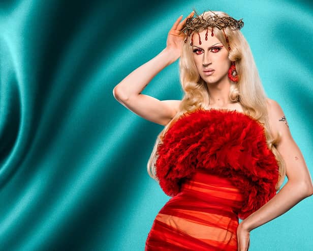Mancunian drag queen Banksie will be competing in the fifth series of Ru Paul’s Drag Race UK. Credit: BBC 